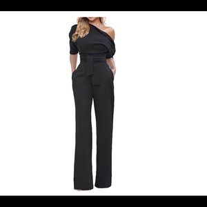 One shoulder women’s jumpsuit